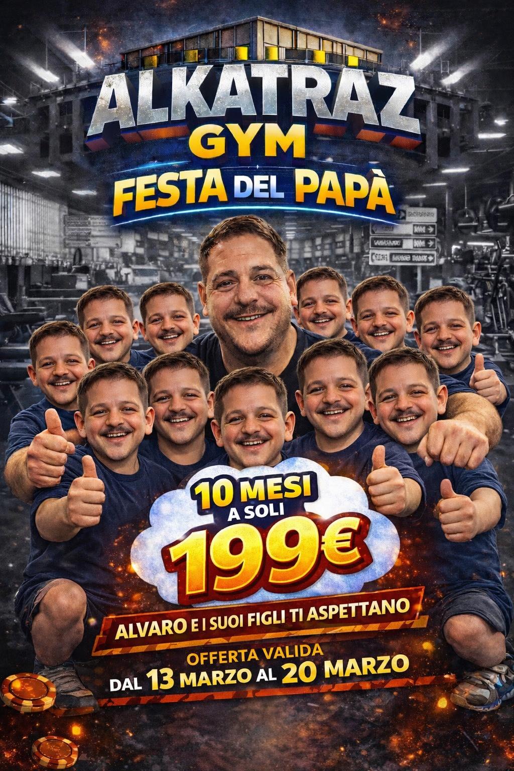 DIVENTA IL PADRE DELLA SITUAZIONE: 10 Mesi in Alkatraz a soli 199€